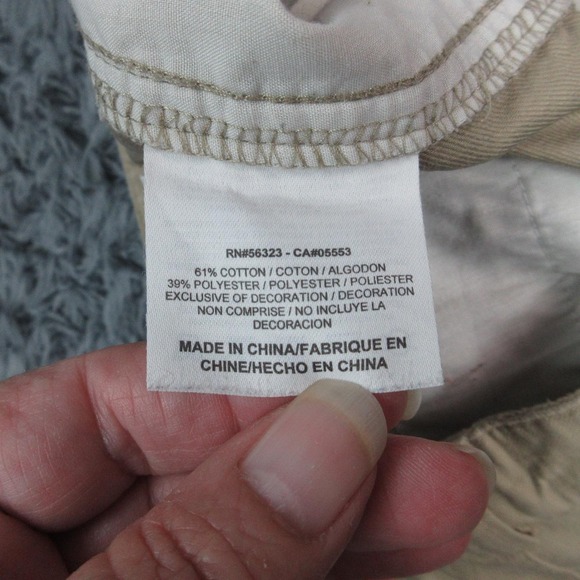 Nike Golf Cargo Shorts Mens 32 Tan Dri-Fit Performance Casual Pockets 32x9* - Picture 10 of 15